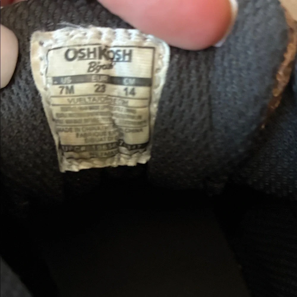 OshKosh B'gosh Vuelta Hiker Brown Kids Boots